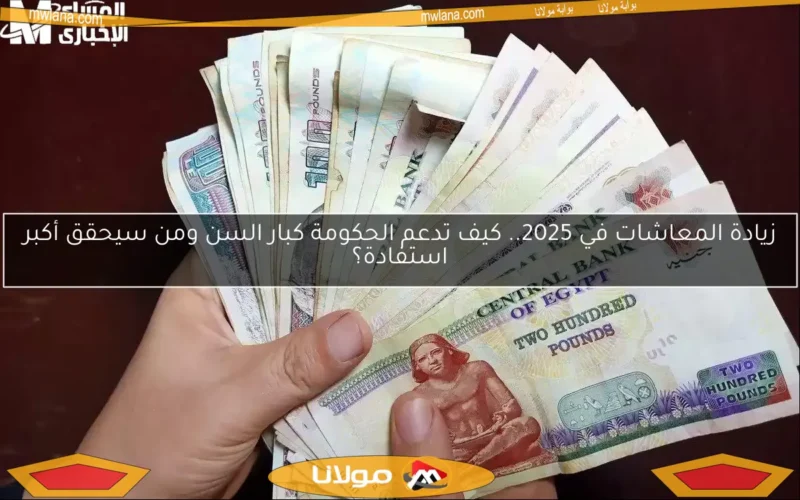 زيادة المعاشات في 2025.. كيف تدعم الحكومة كبار السن ومن سيحقق أكبر استفادة؟