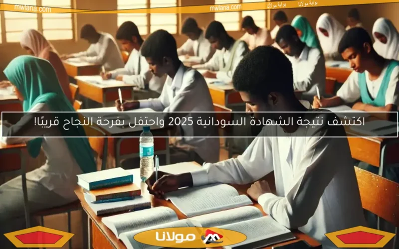 اكتشف نتيجة الشهادة السودانية 2025 واحتفل بفرحة النجاح قريبًا!