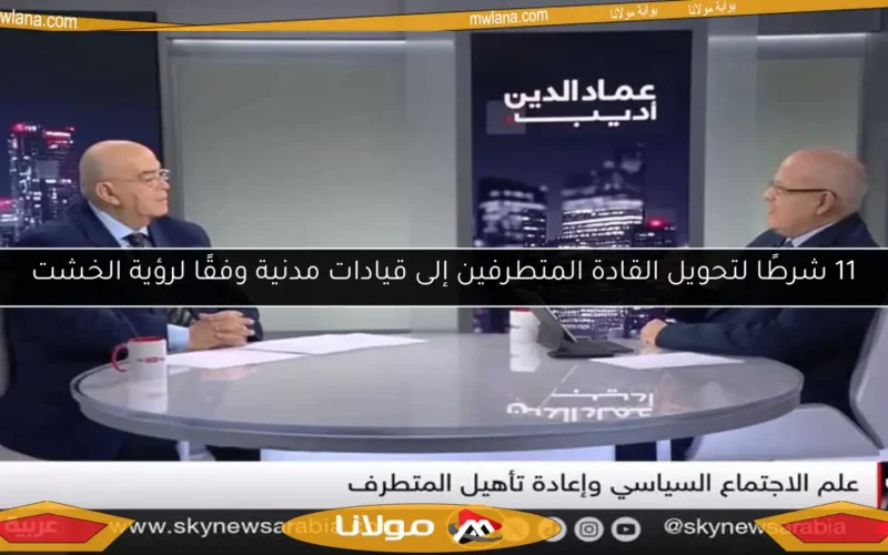 11 شرطًا لتحويل القادة المتطرفين إلى قيادات مدنية وفقًا لرؤية الخشت