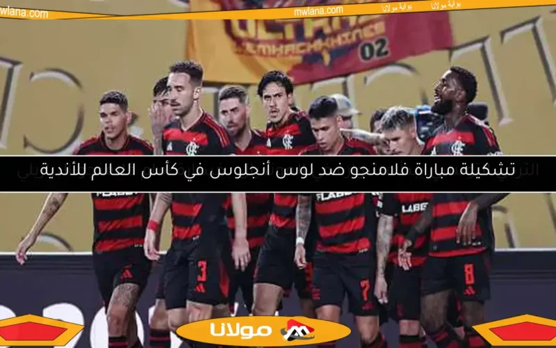 تشكيلة مباراة فلامنجو ضد لوس أنجلوس في كأس العالم للأندية
