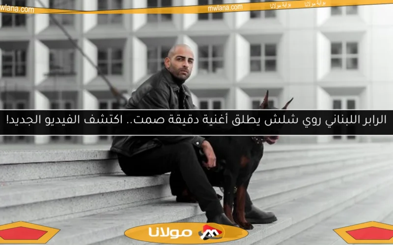 الرابر اللبناني روي شلش يطلق أغنية دقيقة صمت.. اكتشف الفيديو الجديد!