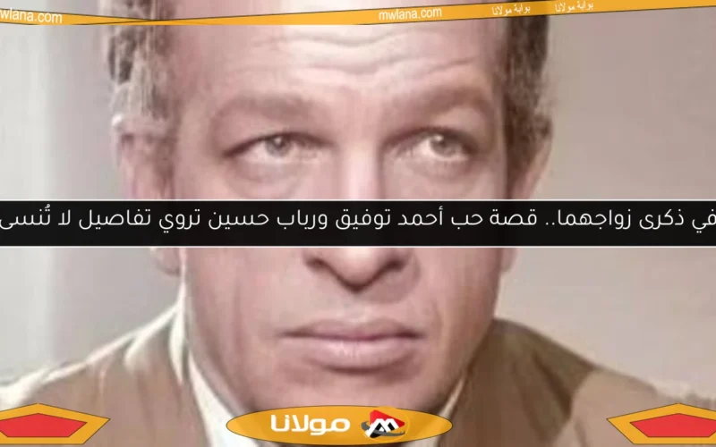 في ذكرى زواجهما.. قصة حب أحمد توفيق ورباب حسين تروي تفاصيل لا تُنسى