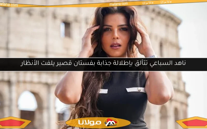 ناهد السباعي تتألق بإطلالة جذابة بفستان قصير يلفت الأنظار