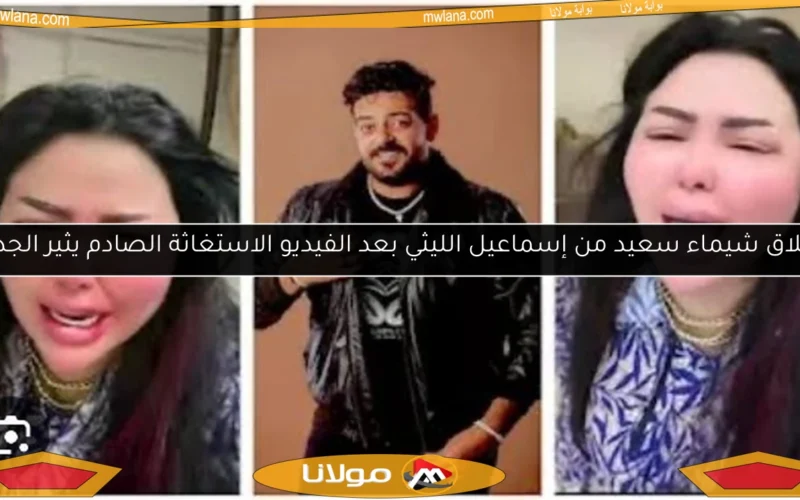 طلاق شيماء سعيد من إسماعيل الليثي بعد الفيديو الاستغاثة الصادم يثير الجدل
