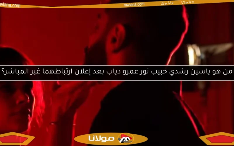 من هو ياسين رشدي حبيب نور عمرو دياب بعد إعلان ارتباطهما غير المباشر؟