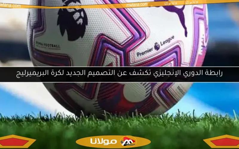 رابطة الدوري الإنجليزي تكشف عن التصميم الجديد لكرة البريميرليج