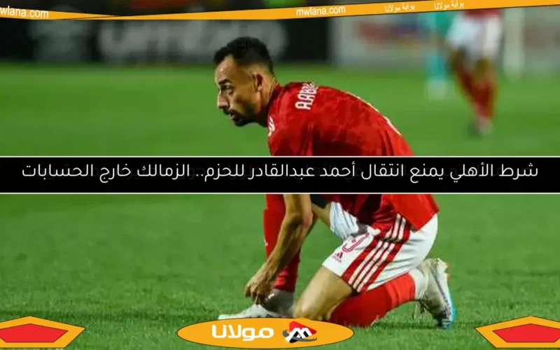 صدمة لأحمد عبدالقادر في الأهلي.. وتطورات حول مصير محمد شريف