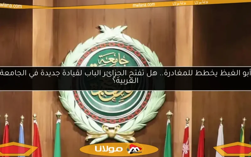 أبو الغيظ يخطط للمغادرة.. هل تفتح الجزائر الباب لقيادة جديدة في الجامعة العربية؟