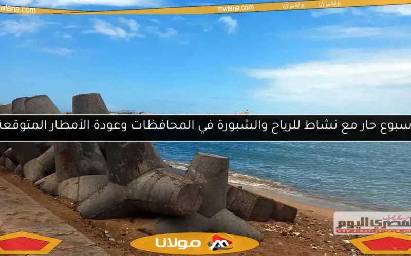 أسبوع حار مع نشاط للرياح والشبورة في المحافظات وعودة الأمطار المتوقعة