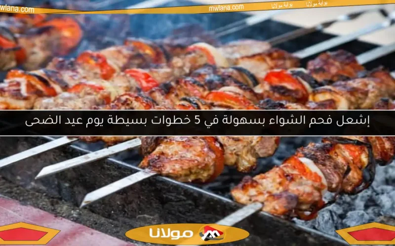 إشعل فحم الشواء بسهولة في 5 خطوات بسيطة يوم عيد الضحى