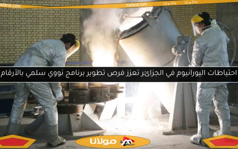 احتياطات اليورانيوم في الجزائر تعزز فرص تطوير برنامج نووي سلمي بالأرقام