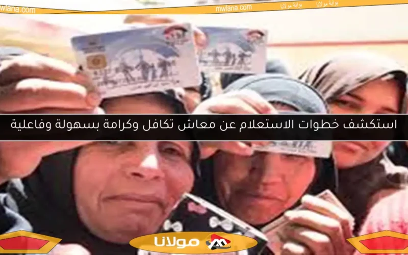 استكشف خطوات الاستعلام عن معاش تكافل وكرامة بسهولة وفاعلية