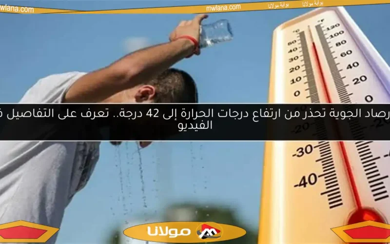 الأرصاد الجوية تحذر من ارتفاع درجات الحرارة إلى 42 درجة.. تعرف على التفاصيل في الفيديو