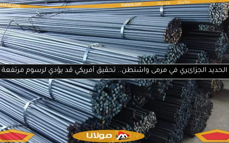 الحديد الجزائري في مرمى واشنطن.. تحقيق أمريكي قد يؤدي لرسوم مرتفعة