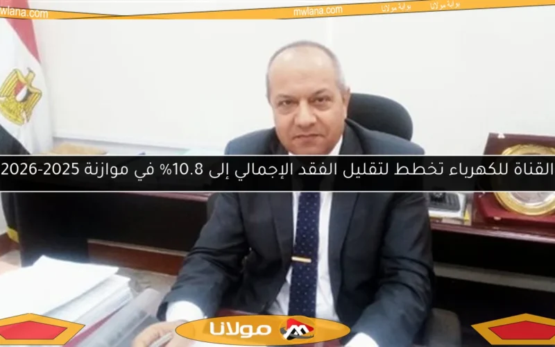 القناة للكهرباء تخطط لتقليل الفقد الإجمالي إلى 10.8% في موازنة 2025-2026