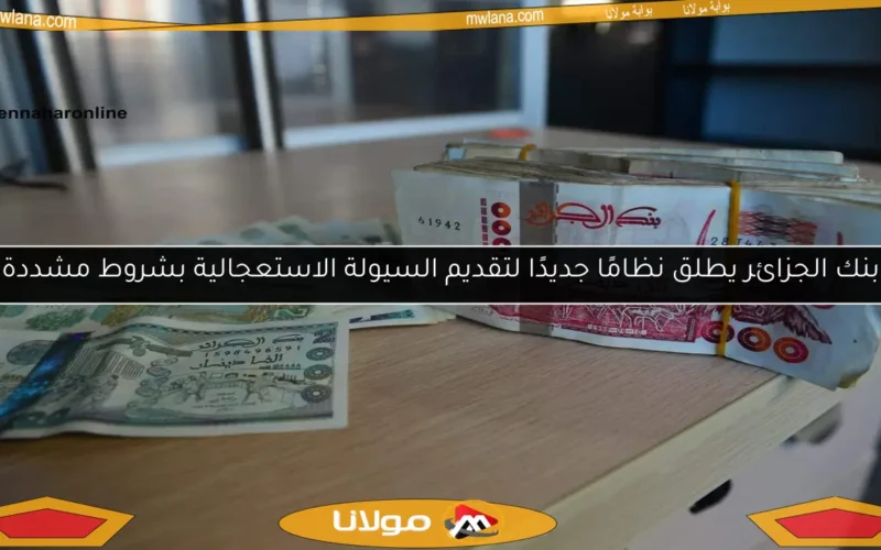 بنك الجزائر يطلق نظامًا جديدًا لتقديم السيولة الاستعجالية بشروط مشددة