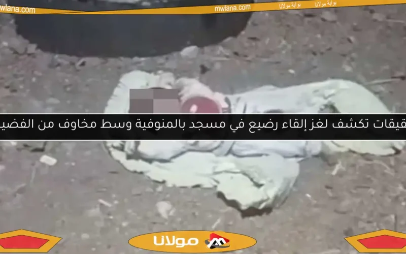 تحقيقات تكشف لغز إلقاء رضيع في مسجد بالمنوفية وسط مخاوف من الفضيحة