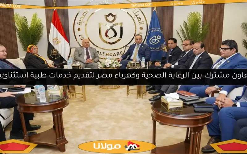 تعاون مشترك بين الرعاية الصحية وكهرباء مصر لتقديم خدمات طبية استثنائية