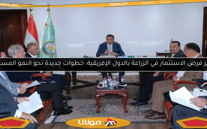 تعزيز فرص الاستثمار في الزراعة بالدول الإفريقية: خطوات جديدة نحو النمو المستدام