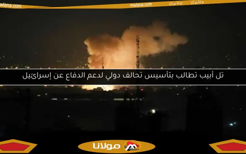 تل أبيب تطالب بتأسيس تحالف دولي لدعم الدفاع عن إسرائيل