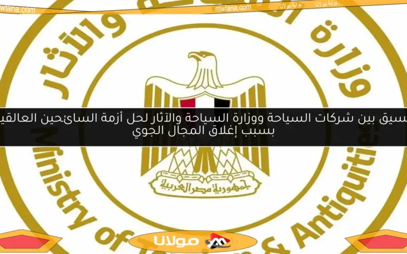 تنسيق بين شركات السياحة ووزارة السياحة والآثار لحل أزمة السائحين العالقين بسبب إغلاق المجال الجوي