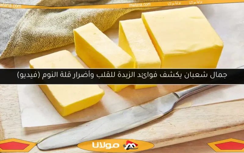 جمال شعبان يكشف فوائد الزبدة للقلب وأضرار قلة النوم (فيديو)