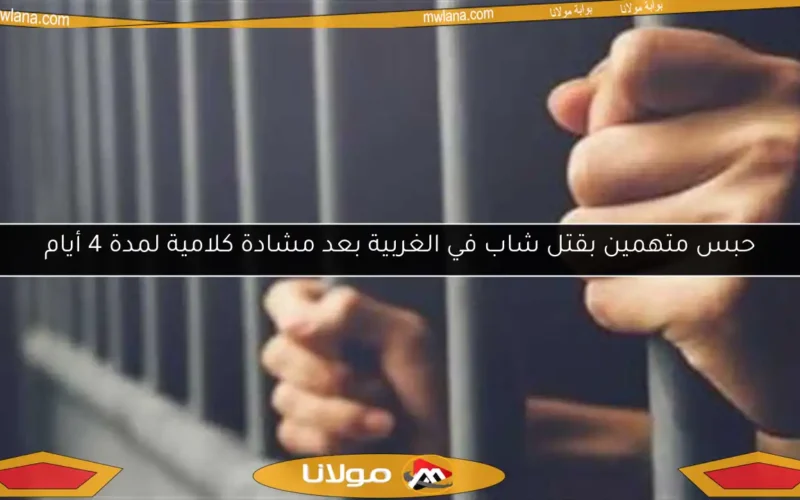 حبس متهمين بقتل شاب في الغربية بعد مشادة كلامية لمدة 4 أيام