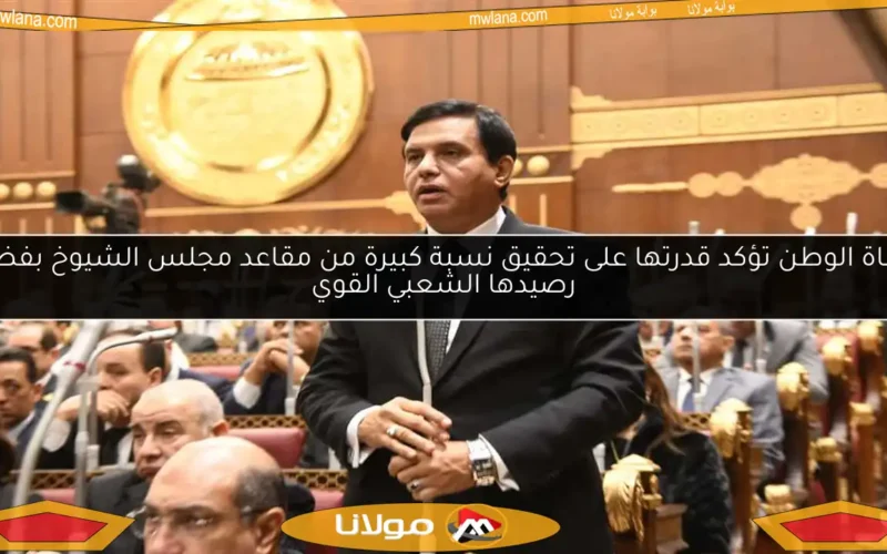 حماة الوطن تؤكد قدرتها على تحقيق نسبة كبيرة من مقاعد مجلس الشيوخ بفضل رصيدها الشعبي القوي