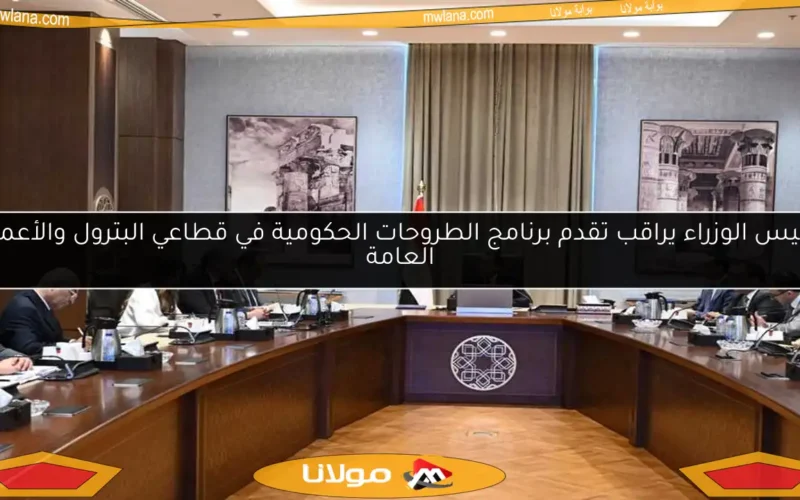 رئيس الوزراء يراقب تقدم برنامج الطروحات الحكومية في قطاعي البترول والأعمال العامة