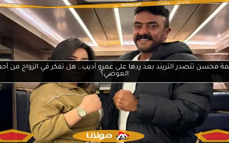 رحمة محسن تتصدر التريند بعد ردها على عمرو أديب.. هل تفكر في الزواج من أحمد العوضي؟