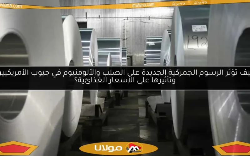كيف تؤثر الرسوم الجمركية الجديدة على الصلب والألومنيوم في جيوب الأمريكيين وتأثيرها على الأسعار الغذائية؟