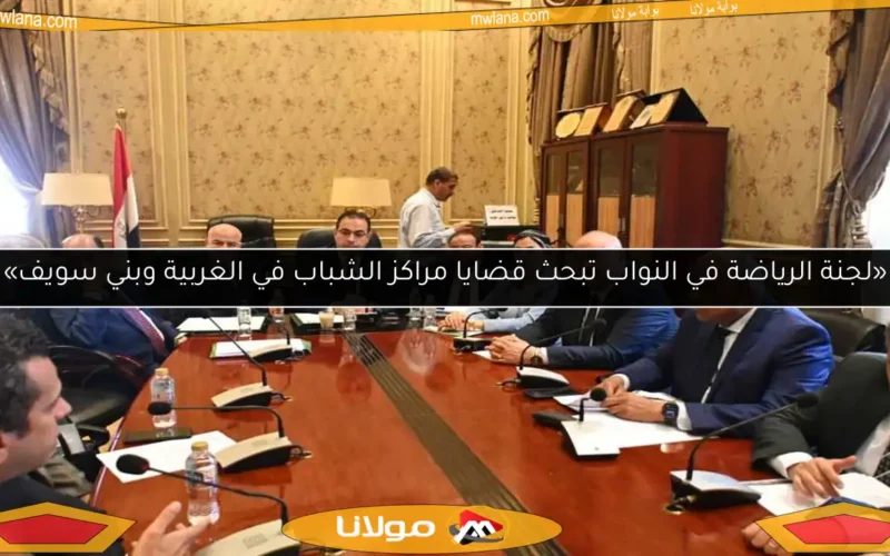 «لجنة الرياضة في النواب تبحث قضايا مراكز الشباب في الغربية وبني سويف»