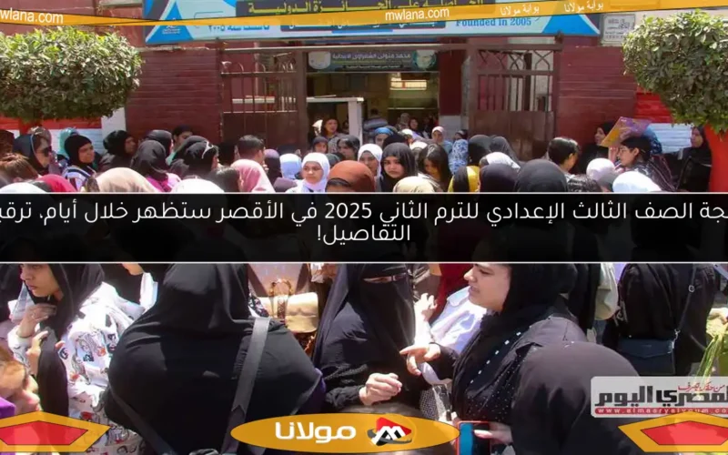 نتيجة الصف الثالث الإعدادي للترم الثاني 2025 في الأقصر ستظهر خلال أيام، ترقبوا التفاصيل!