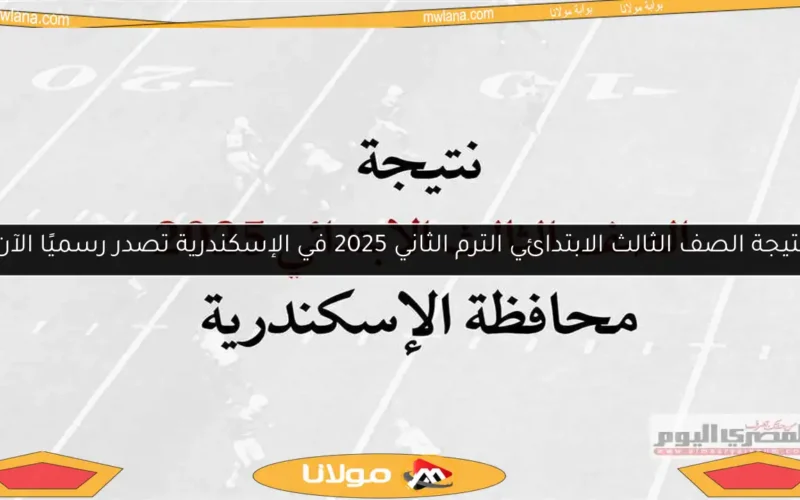 نتيجة الصف الثالث الابتدائي الترم الثاني 2025 في الإسكندرية تصدر رسميًا الآن