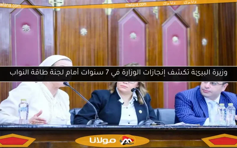 وزيرة البيئة تكشف إنجازات الوزارة في 7 سنوات أمام لجنة طاقة النواب