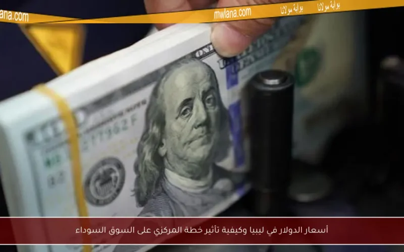 أسعار الدولار في ليبيا وكيفية تأثير خطة المركزي على السوق السوداء