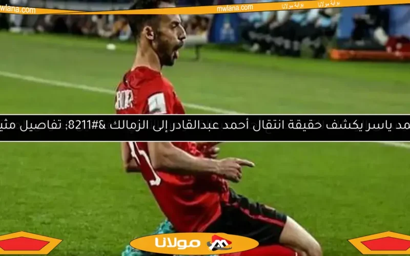 هل يسعى الزمالك للتعاقد مع أحمد عبدالقادر من الأهلي؟ تفاصيل العرض المحتمل