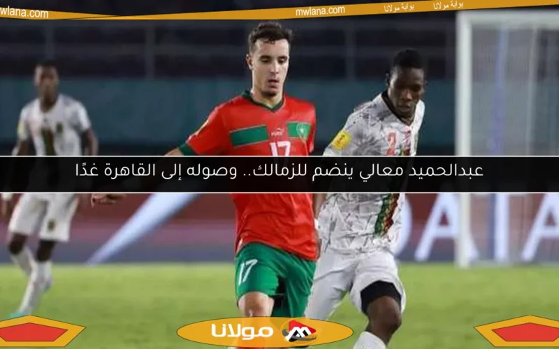 عبدالحميد معالي ينضم للزمالك.. وصوله إلى القاهرة غدًا