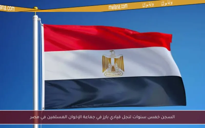السجن خمس سنوات لنجل قيادي بارز في جماعة الإخوان المسلمين في مصر