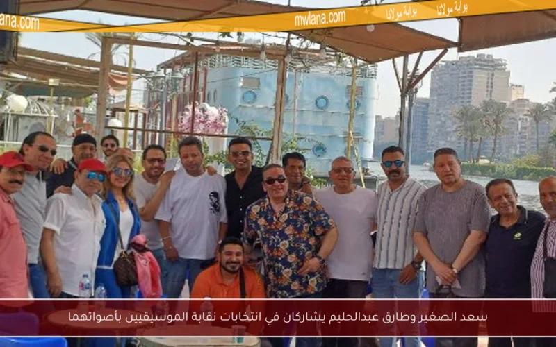 سعد الصغير وطارق عبدالحليم يشاركان في انتخابات نقابة الموسيقيين بأصواتهما