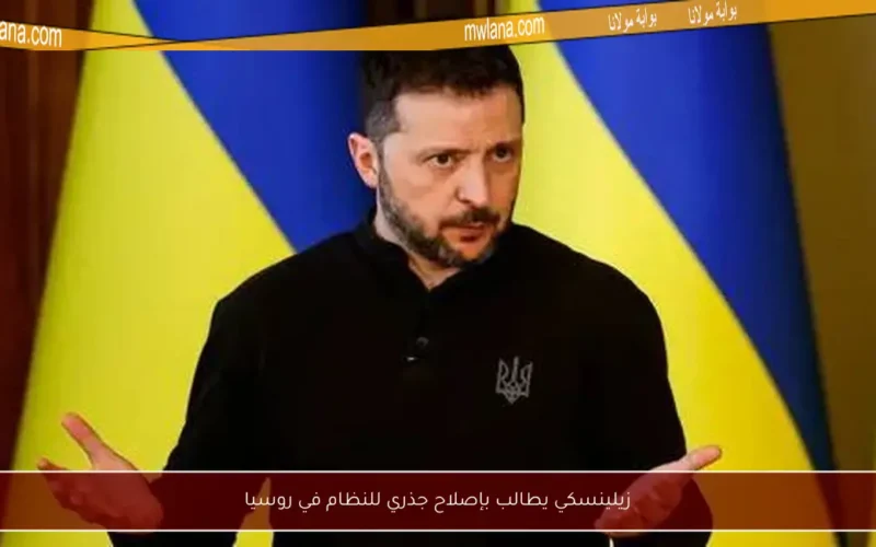 زيلينسكي يطالب بإصلاح جذري للنظام في روسيا