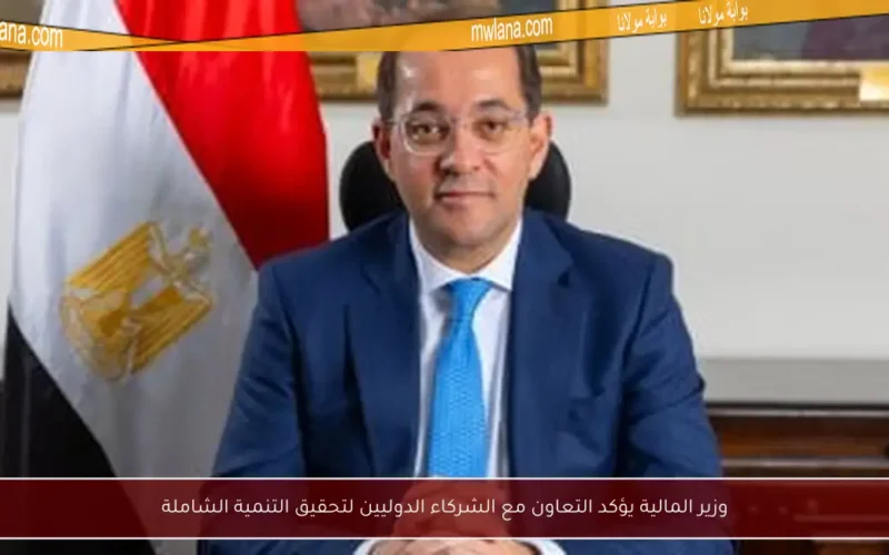 وزير المالية يؤكد التعاون مع الشركاء الدوليين لتحقيق التنمية الشاملة