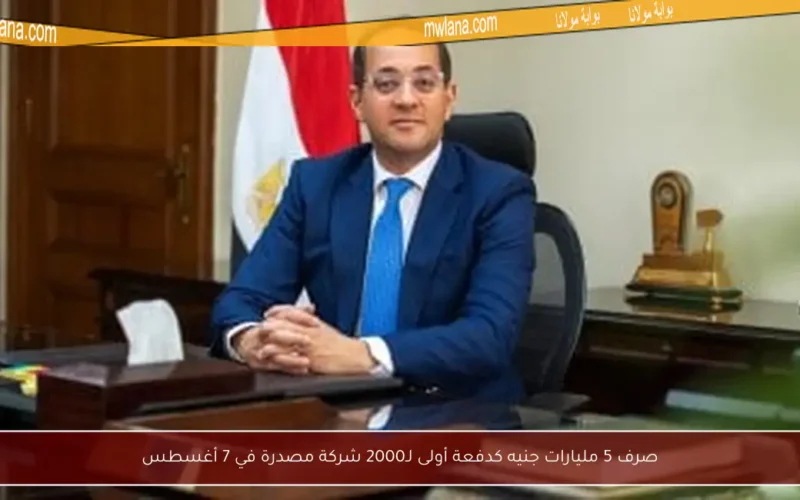 صرف 5 مليارات جنيه كدفعة أولى لـ2000 شركة مصدرة في 7 أغسطس
