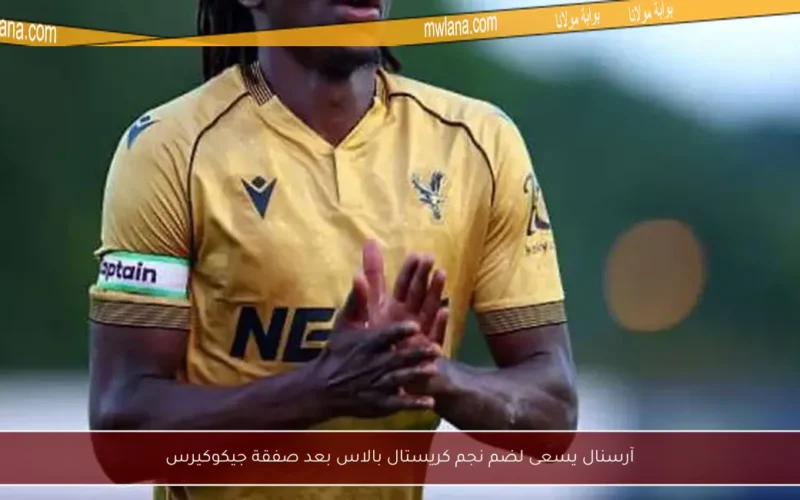 آرسنال يسعى لضم نجم كريستال بالاس بعد صفقة جيكوكيرس