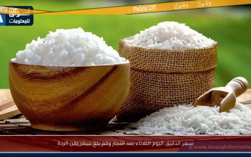 سعر الدقيق اليوم الثلاثاء عند التجار وكم بلغ سعر طن الردة