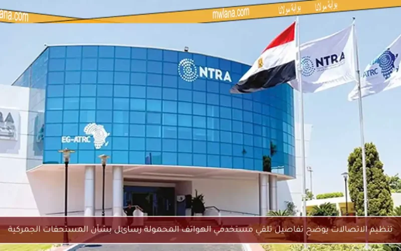 تنظيم الاتصالات يوضح تفاصيل تلقي مستخدمي الهواتف المحمولة رسائل بشأن المستحقات الجمركية