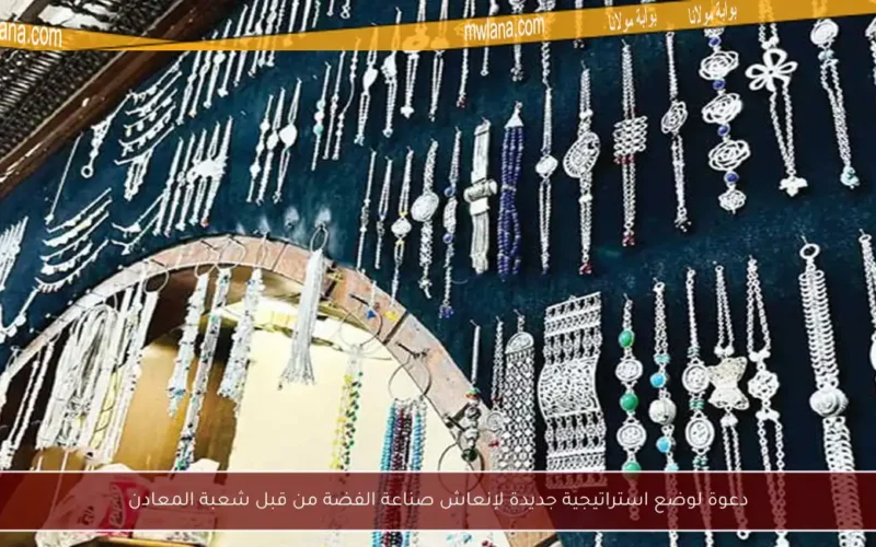 دعوة لوضع استراتيجية جديدة لإنعاش صناعة الفضة من قبل شعبة المعادن