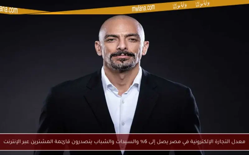 معدل التجارة الإلكترونية في مصر يصل إلى 6% والسيدات والشباب يتصدرون قائمة المشترين عبر الإنترنت