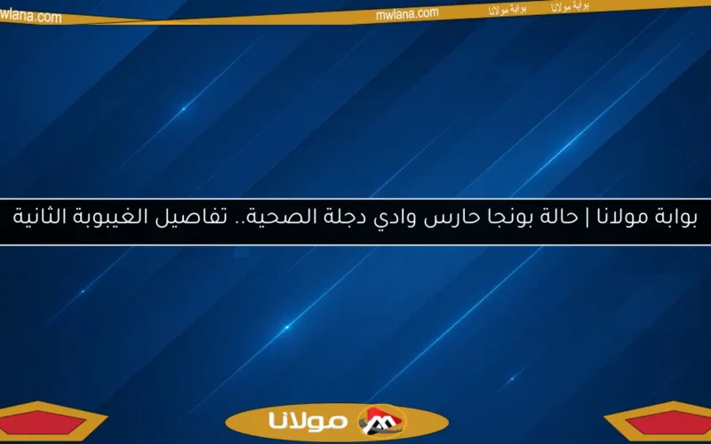 بوابة مولانا | حالة بونجا حارس وادي دجلة الصحية.. تفاصيل الغيبوبة الثانية