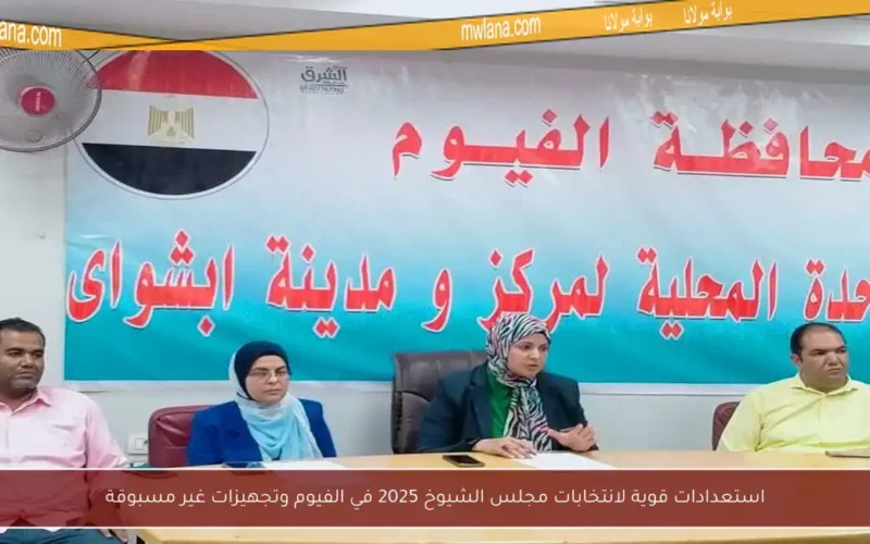 استعدادات قوية لانتخابات مجلس الشيوخ 2025 في الفيوم وتجهيزات غير مسبوقة